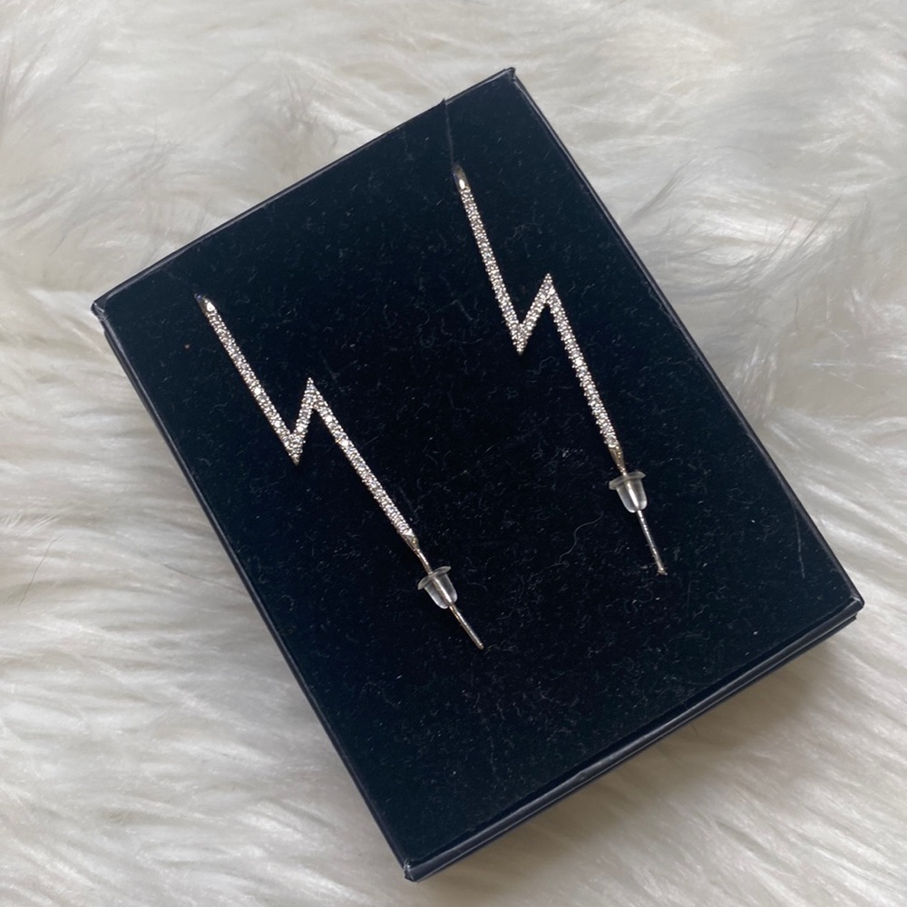 Subloom Diamond Cuff Earrings